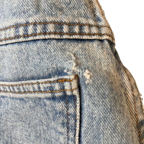 Vintage Mens BCC Blues Light Wash High-Waisted Denim Jeans 33x30 - Picture 4 of 14